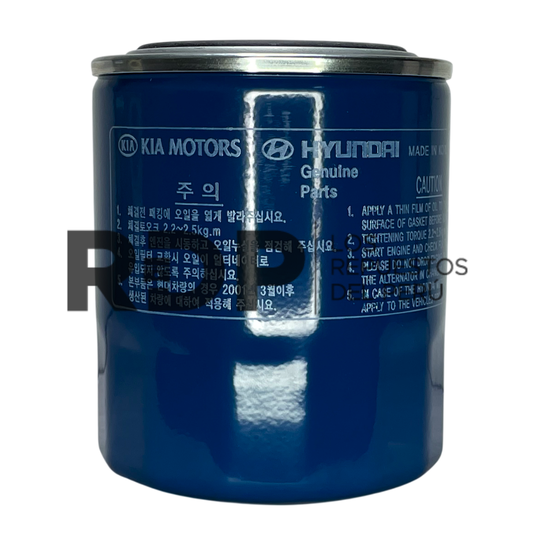 FILTRO ACEITE HYUNDAI H100 - Imagen 3