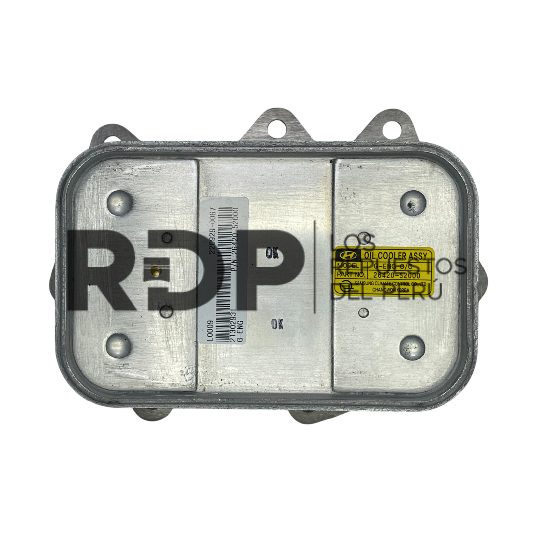 ENFRIADOR ACEITE HYUNDAI D4GA D6GA HD72 - Imagen 3